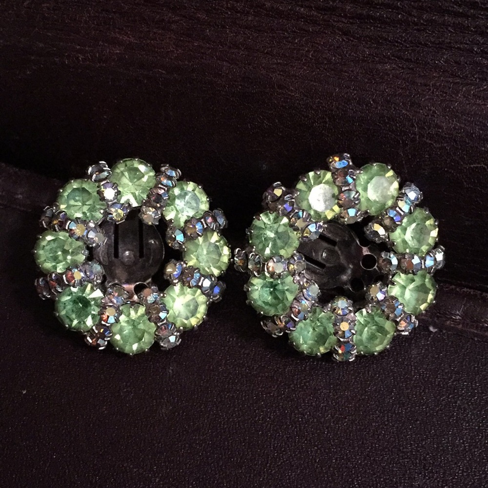 Authentic Vintage WEISS Clip-On Earrings